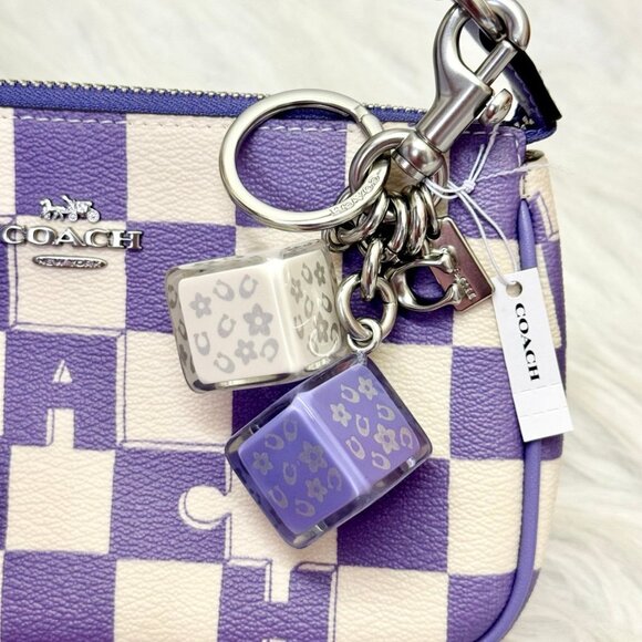 NWT Coach Cube Cluster Bag Charm cr919 - Picture 2 of 6